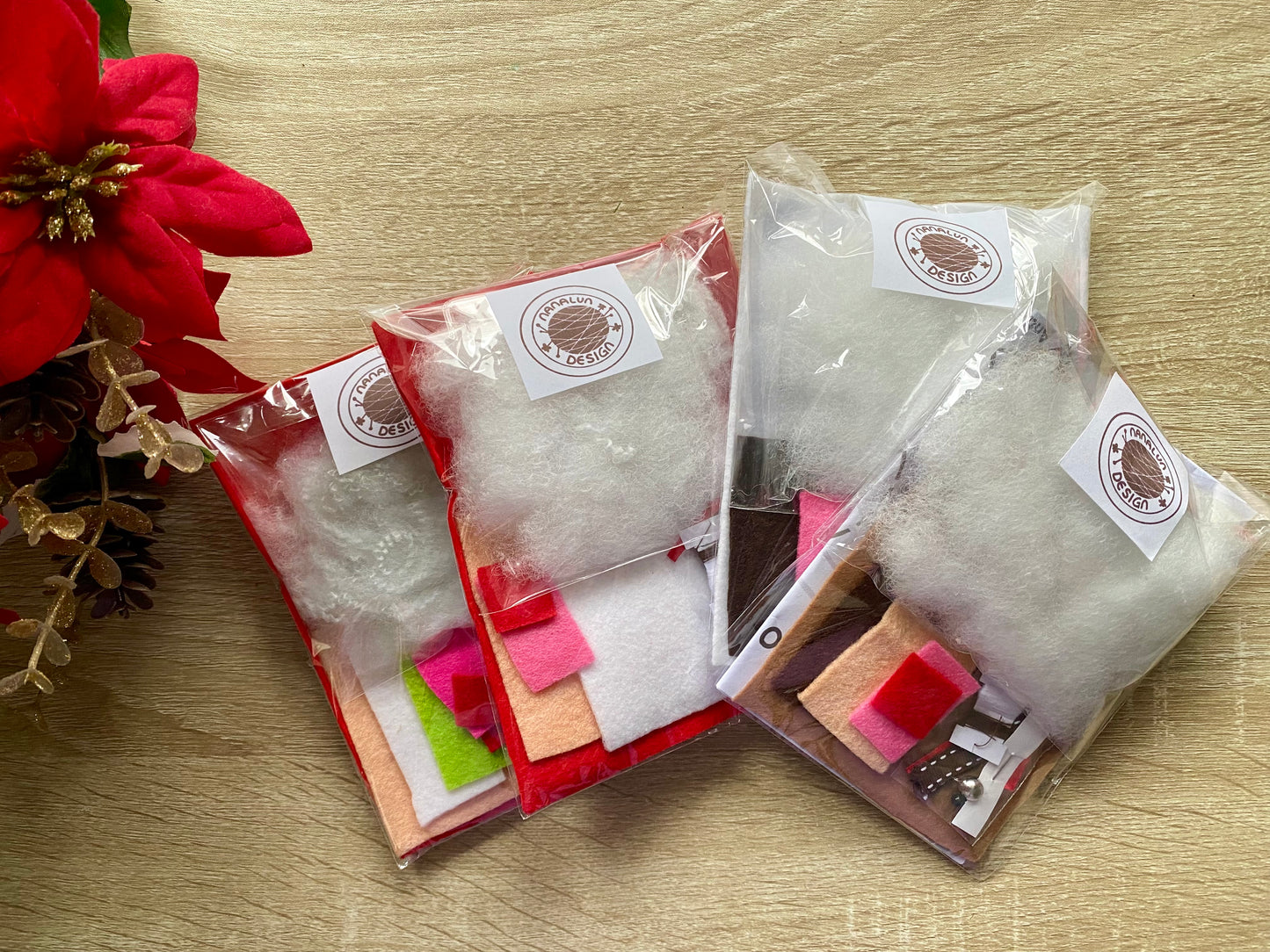 Make-Your-Own-Kit Christmas Gang Felt