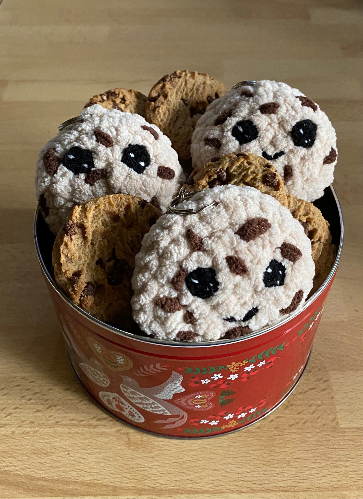 Cici the Cookie Keyring