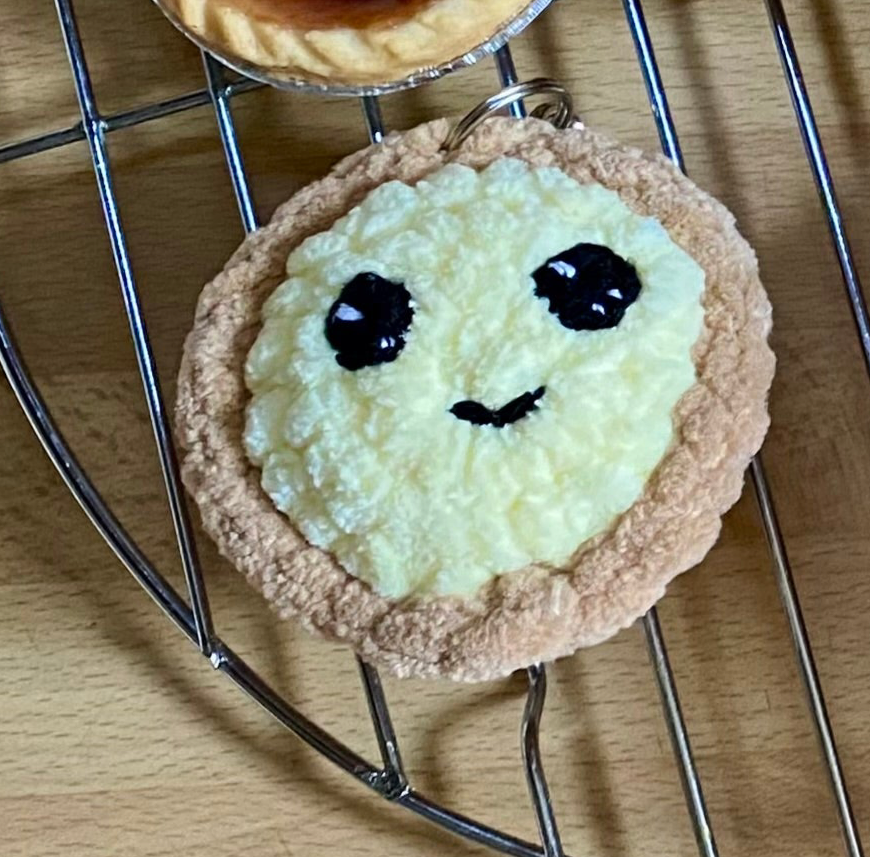 Tilly the Tart Keyring